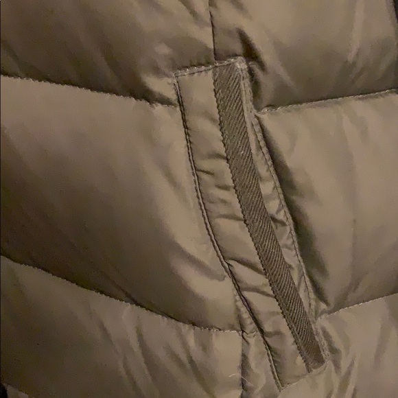 Faux fur trim hooded down coat - Picture 7 of 8